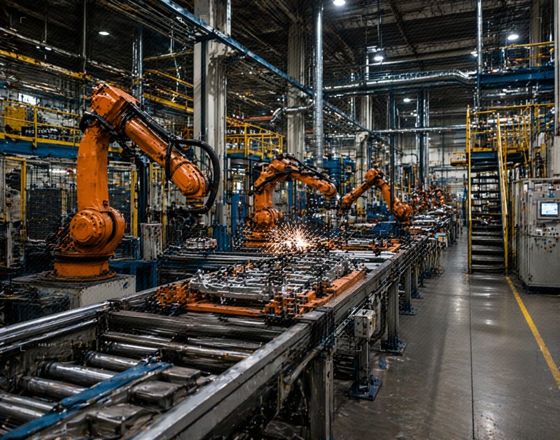 Industrial manufacturing facility